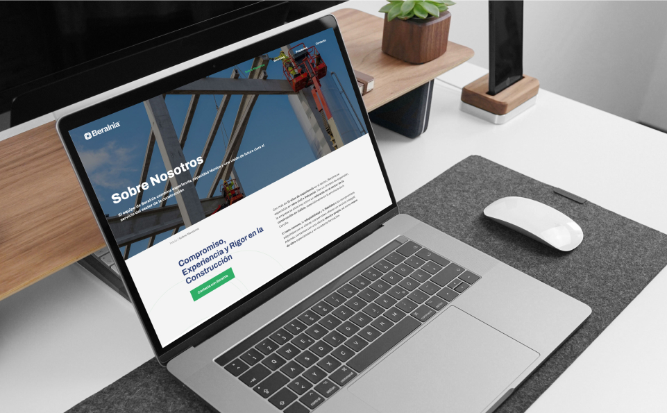 Diseño con Enfoque UX y CRO para Beralnia