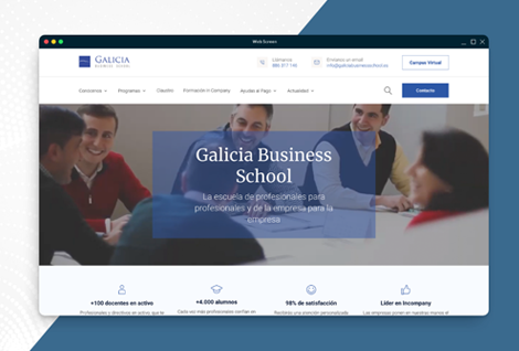 Caso de Éxito: Galicia Business School